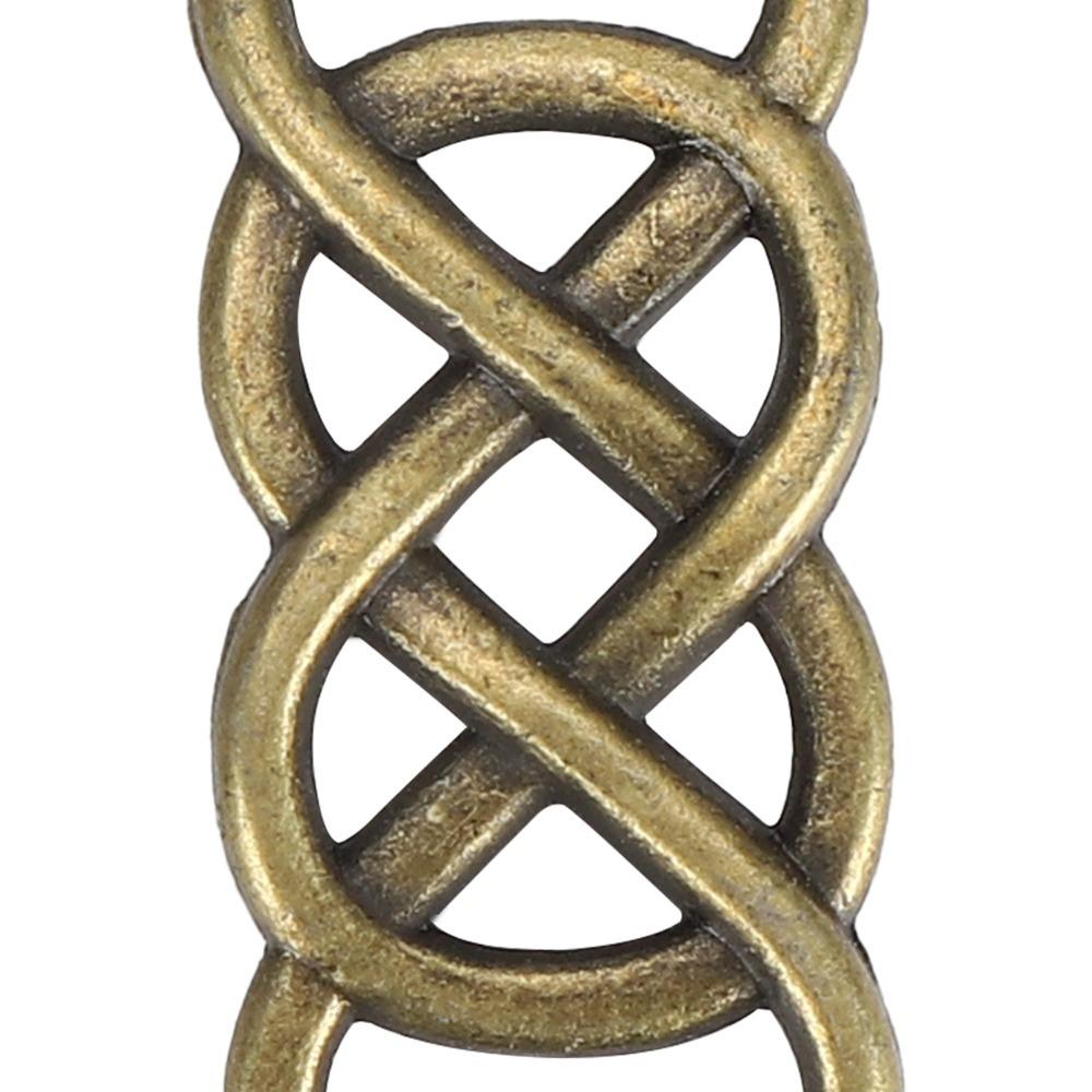 

20pcs Twist Knot Jewelry Findings Alloy Craft Supplies Jewelry Making Accessory DIY Necklace