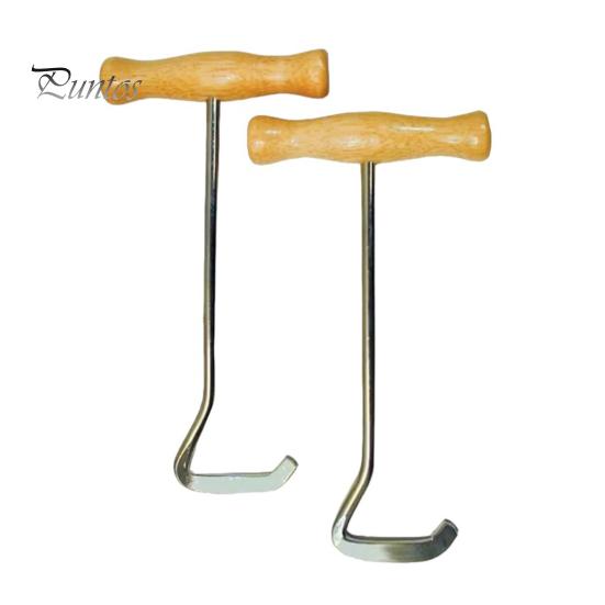 Durable Metal Shoe Lifter Boot Jack with Long Handle, Easy Removal Portable Shoehorn, Non-slip Grip Non Slip Helper Sturdy Iron Construction