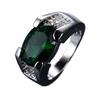 INS ring women's European and American jewelry micro-inlaid color zirconium gemstone creative jewelry accessories women