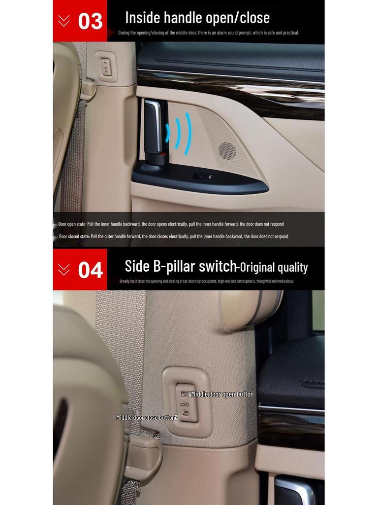 Compatible Electric Door & Tailgate Upgrade for Buick GL8 28T V-Class