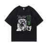 Limited Edition Yabujin T-shirt Summer Unisex O-collar Cotton T Shirt Short Sleeve Men Women Oversized Tshirt Male Vintage Te...