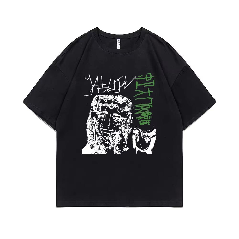 

Limited Edition Yabujin T-shirt Summer Unisex O-collar Cotton T Shirt Short Sleeve Men Women Oversized Tshirt Male Vintage Te... 5XL різнокольоровий