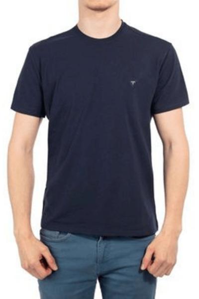 Guess navy blue men's t-shirt, size M