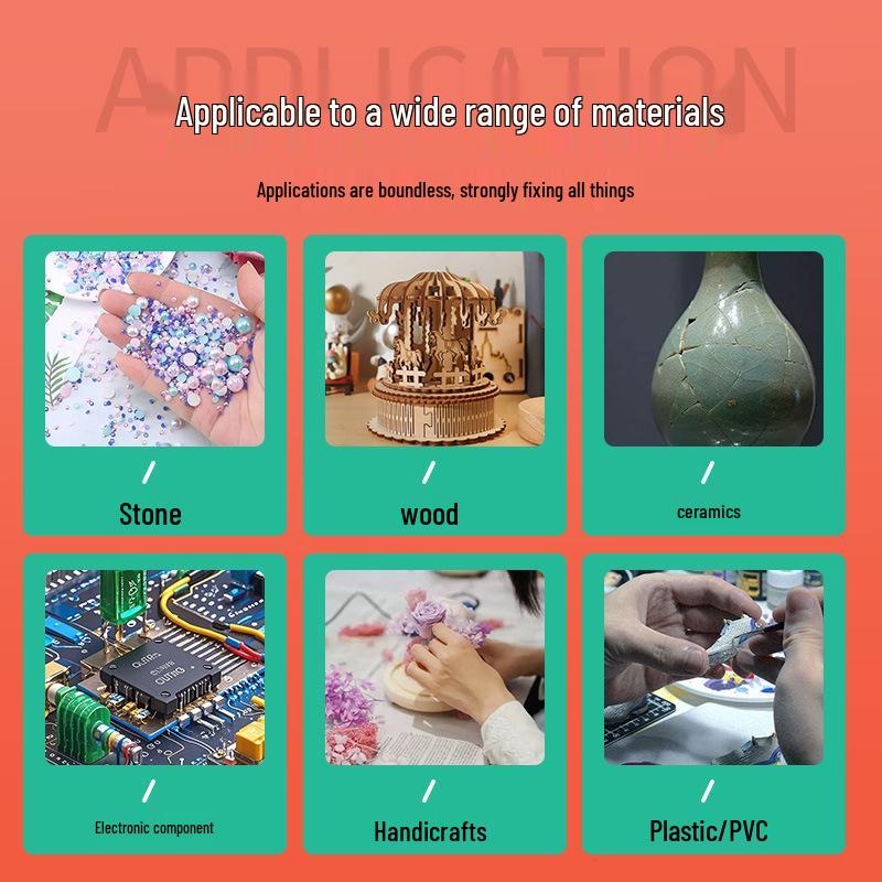 Quick-Dry 502 Instant Glue for Metal, Plastic, Wood, Rubber & Ceramic