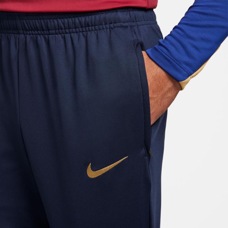 New Nike FC Barcelona Strike Knitted Sweatpants Men's Marine Blue FJ5401-451