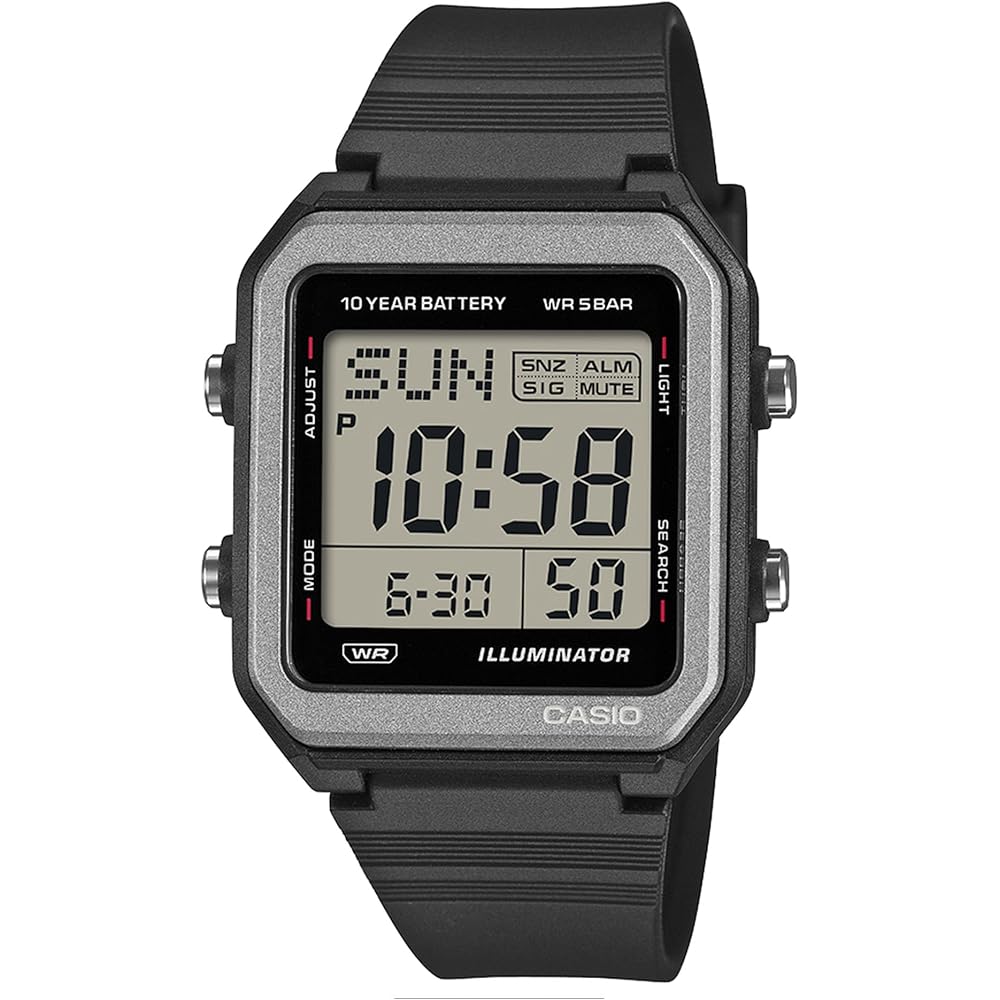 Casio Collection W-221H-1AJF Men s Watch Black Analog Digital Waterproof 50m