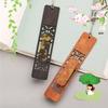 Rosewood Hollow Design Bookmark In Gift Box - Chinese Style Wooden Crafts Festival Gift