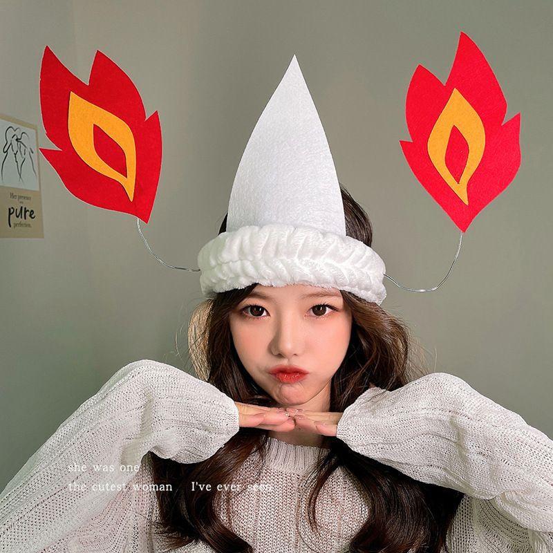 Yuan Xiangqin Halloween headgear cute ghost headband jewelry ghost makeup hair accessories funny accessories