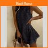 Dress Casual A Line Sleeveless Linen Summer Dress For Women