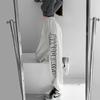 Street Style Letter Sports Trousers for Women's Hip-hop Loose Trousers for Spring and Autumn Slim High Street Sweatpants