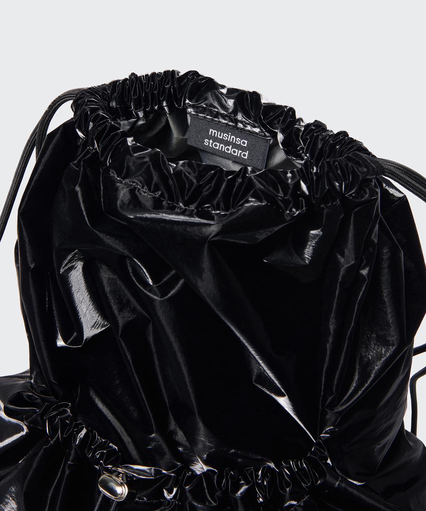 Musinsa Standard Woman Shiny Gym Bag [Black]