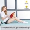 Frosted Glass Window Film with Tools Reusable Window Privacy Film Static Clings UV Protection Sun Blocking Window Tint Kit for Home Bathroom