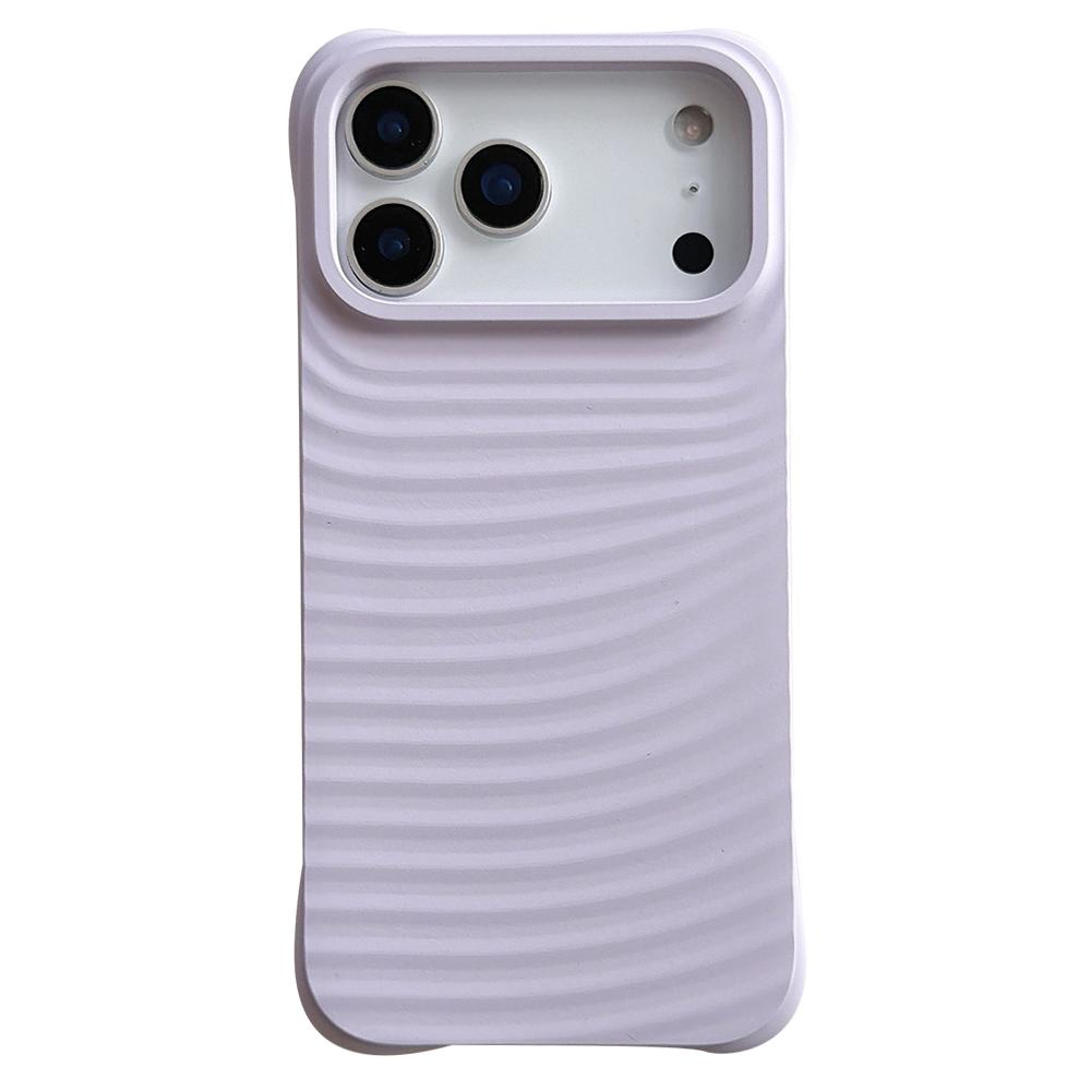 For iPhone 17 Pro Max Case Wave Pattern Liquid Silicone Shockproof Phone Cover