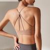 Lulu Women's Outdoor Running Yoga Vest with Anti-Sagging Support Sports Bra