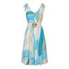 Women Dress With Belt Large Swing Slim Fit Long Skirt For Casual And Formal Occasions