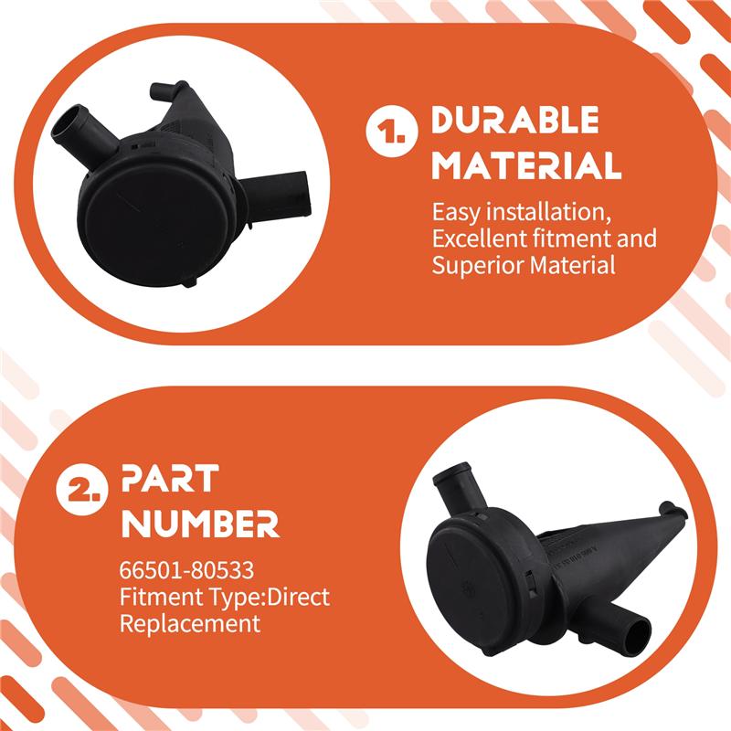 

66501-80533 Маслоотделитель системы выпуска отработавших газов двигателя для Ssangyong Rexton Stavic Rodius 2.0DSL