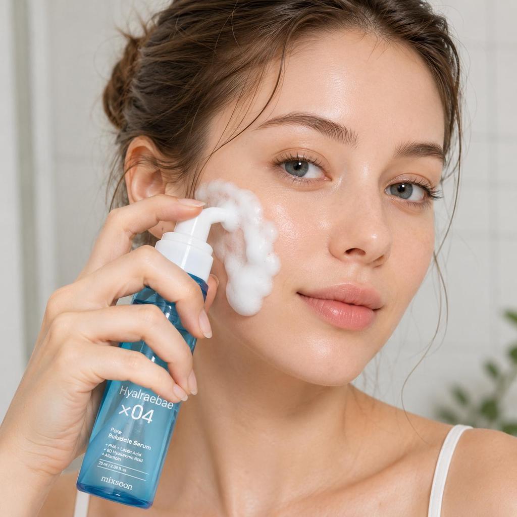[Mixsoon] Hyal Reyouth Pore Bubble Serum - Deep Hydration & Pore Tightening, 70ml | Olive's K-beauty