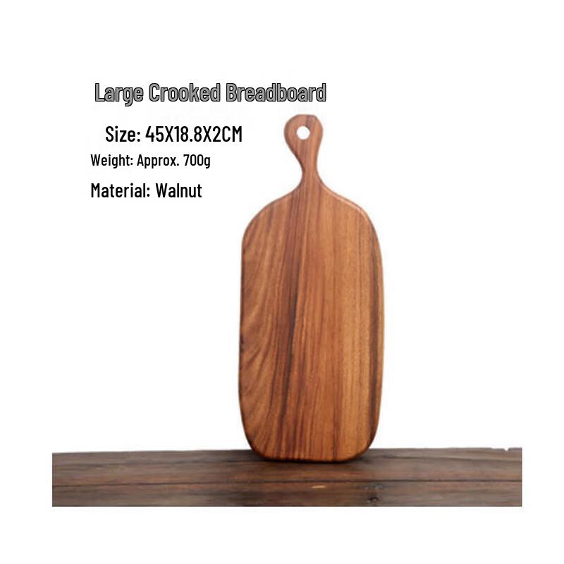 Walnut Wood Irregular Tea & Serving Tray