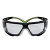 3M Secure Fit Safety Glasses with Mirrored Lenses and Gaskets (SF410AS-FM)