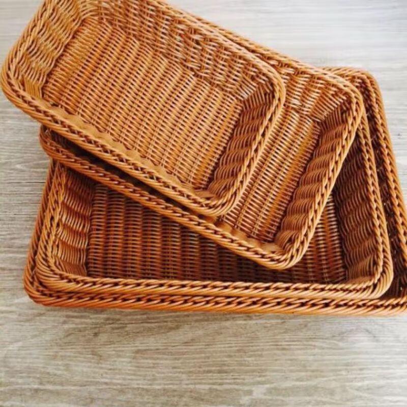 Huihuang Imitation Rattan Woven Display Basket