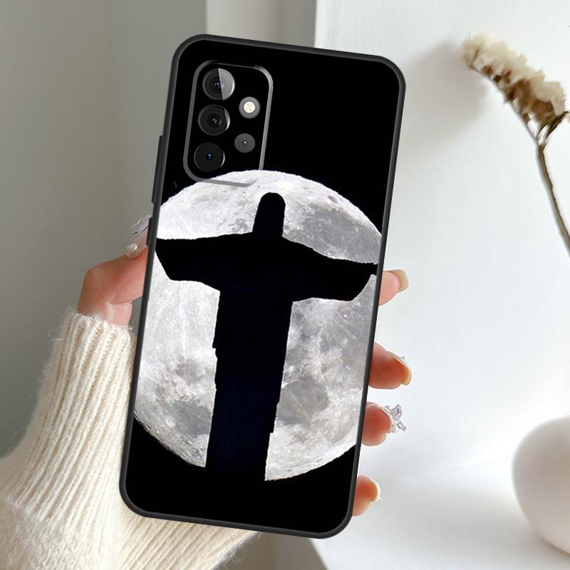 

Jesus Christ God Bless You Case For Samsung Galaxy A55 A15 A35 A56 A06 A16 A26 A36 A32 A52 A13 A33 A53 A14 A34 A54 A17 Samsung A33 5G