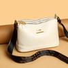 Vintage Printed Multi-compartment Crossbody Bag Women's Shoulder Bag Lightweight Commuter Mother Bag