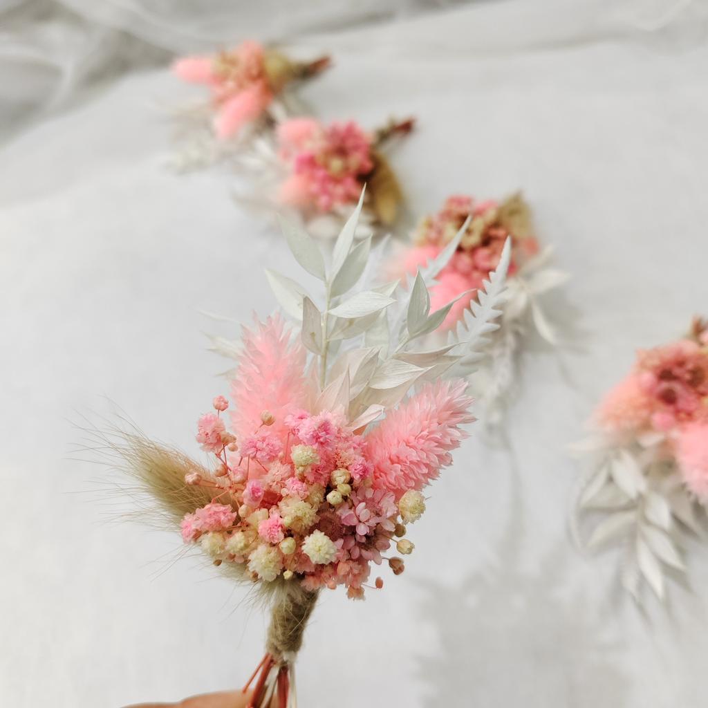 Eternal Flower Dried Flower Mini Small Bouquet Souvenir Aromatherapy Bottle Corsage Holiday Gift Box Decorative Gift