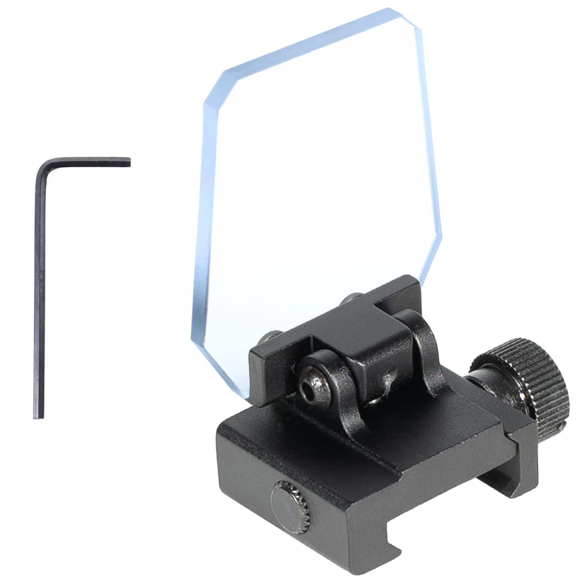 

Ukiuki Wakuwaku Shop Scope Shield for Small Red Dot Sights, 50x Stronger, Impact Resistant Polycarbonate, Modern War Style (Black)