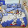 40S Percale Cotton School Pupil Space Dream Bedding Set duvet cover pillow case Single Full King Bed Linen Set
