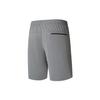 Saucony Solid Color Mid-Rise Straight Leg Breathable Sports Shorts Men shorts Medium-Gray SC2239036-1