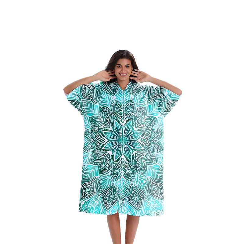 Poncho Accappatoio Unisex Asciugatura Rapida per Surf & Nuoto - Morbido Asciugamano da Spiaggia per Cambiarsi in Viaggio per Adulti