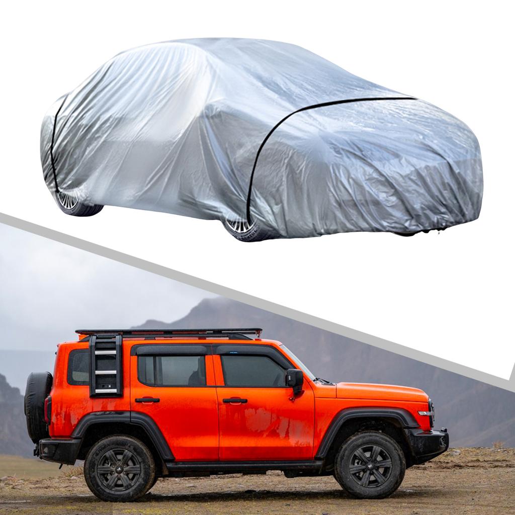 Full Coverage All Weather Car Cover Shell Waterproof Dustproof UV Protection For Outdoor Vehicle Shelter Sedan Protector