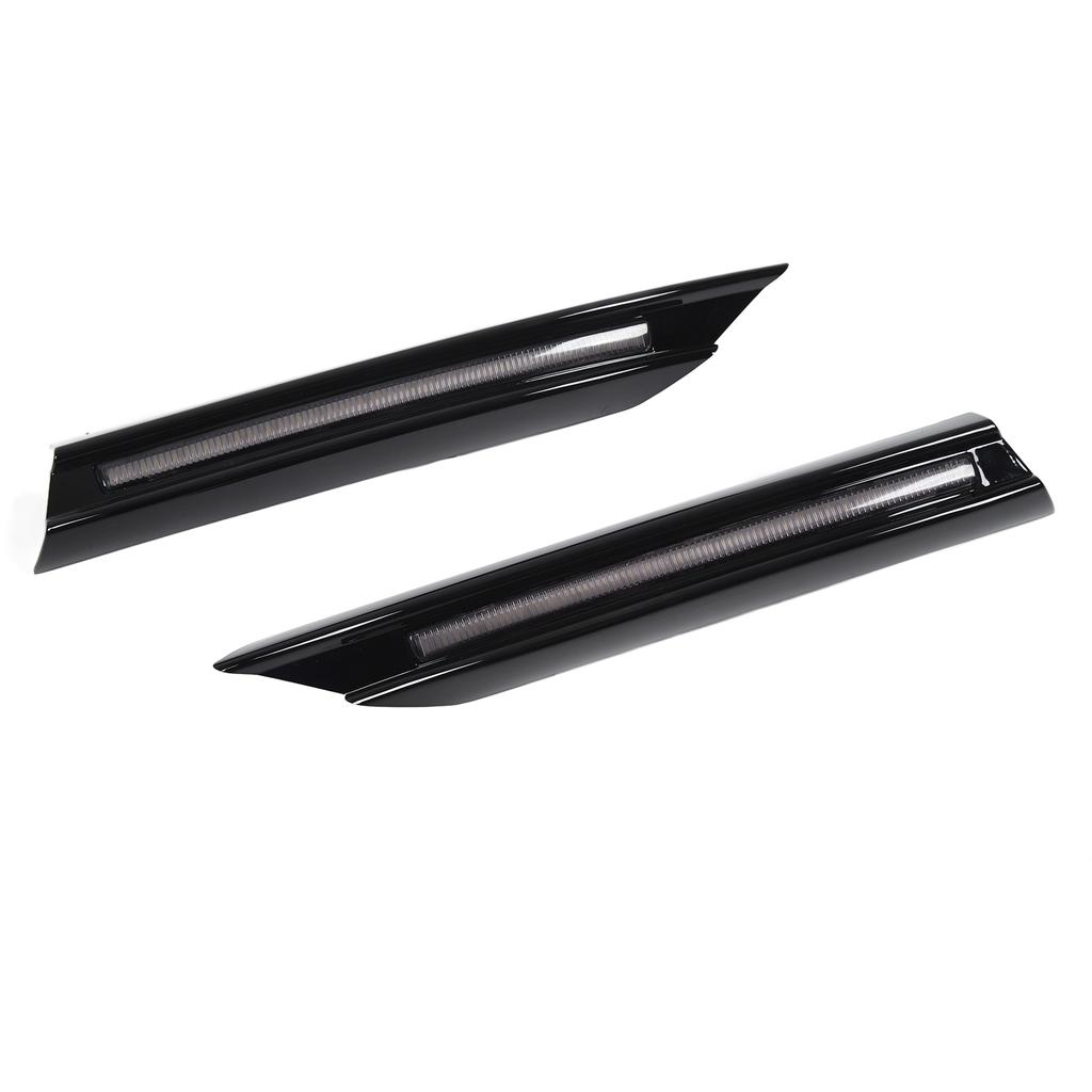 LED Running Lights Front Bumper Side Splitter Air Vent Daytime Running Light Replacement for Benz C‑Class W206