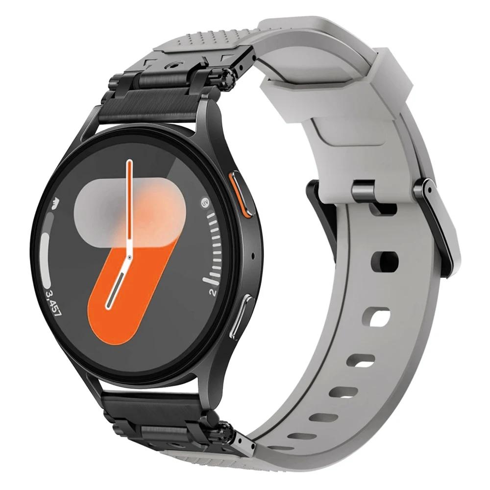 20mm 22mm Silicone Strap for Huawei Watch GT5 Pro 46mm Sport Band for Samsung Galaxy 7 6 5 40/44mm Bracelet for Amazfit Active 2