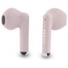 Écouteurs Bluetooth Guess GUTWSJ14ESGP TWS + Station d'accueil Rose/Rose Imprimé Logo Classique