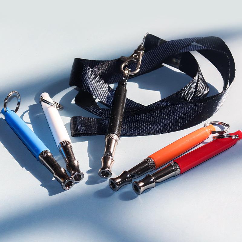 

Dog Training Whistle Ultrasonic Adjustable rope Lanyard Outdoor Trainer Dog Obedience Training Pet Compliance Training червоний