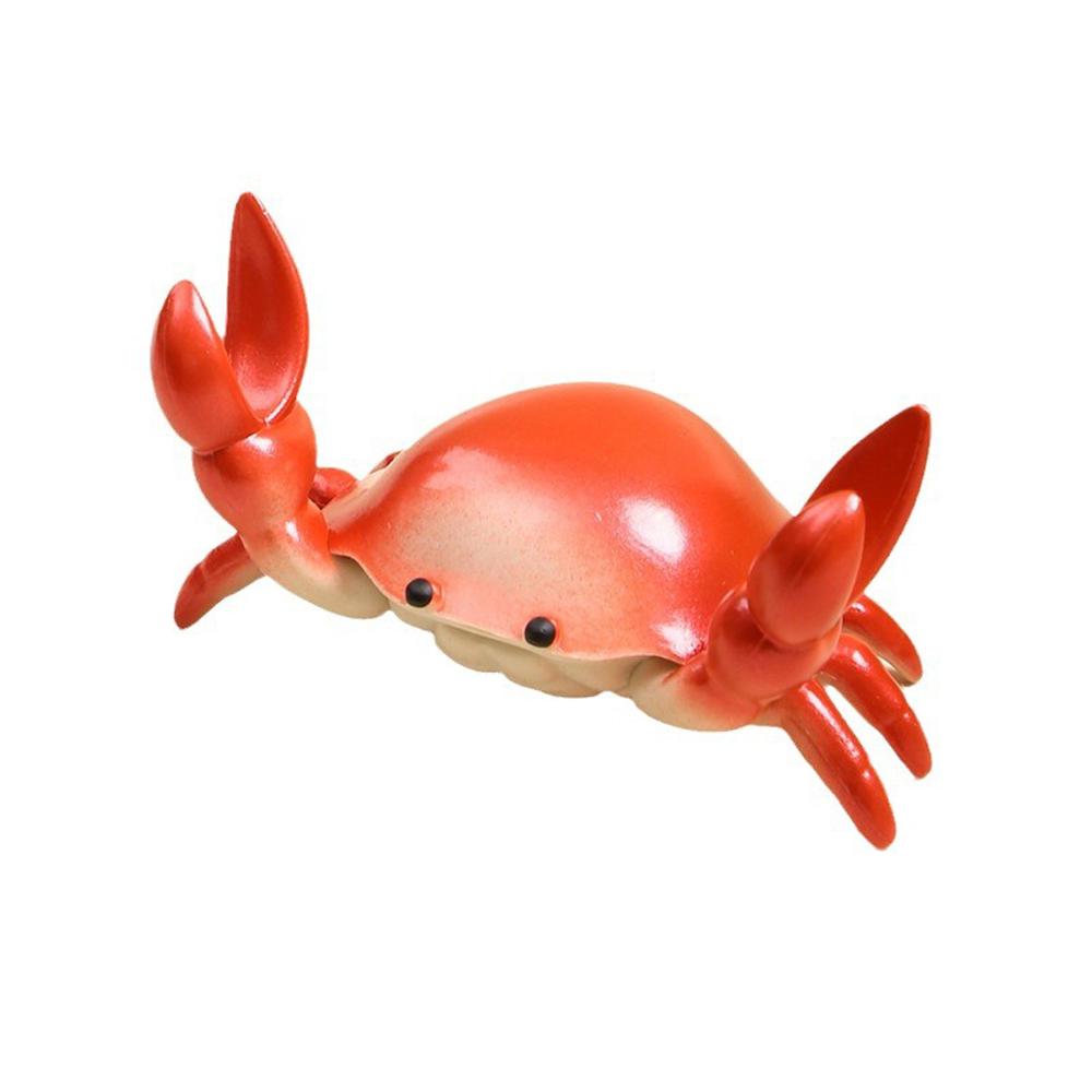 Crab Shaped Phone Stand Desktop Organizer Pen Holder Multifunctional Lazy Design for Creative Gift Home Office