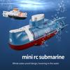 Simulation Model Mini RC Submarine Diving Function Diving Toy Remote Control Boat  New Year Gift