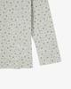 Eiieii Flower Henley Neck Tee [Oatmeal]