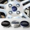 Nová 2026 Samolepka na auto Pro Ford 4ks/sada 54mm Styling auta Krytky středů kol Kryty nábojů Odznak Příslušenství Pro Ford Mondeo Focus 2 3