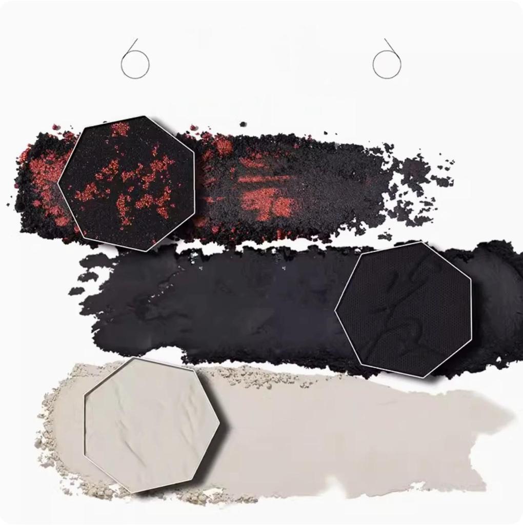 Girlcult Illusion Eyeshadow Palette Four Color Matte Pearl Shimmer Glow Polarized Light Delicate Chameleon Eye Makeup