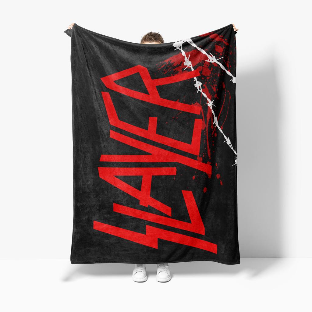 S-l-ayers Heavy Metal Band Soft Plush Blanket,Flannel Blanket  for Living Room Bedroom Bed Sofa Picnic Cover Warm Kids