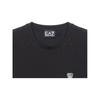 Emporio Armani EA7 Logo Pattern Minimalist Crew Neck Short Sleeve T-Shirt Men Tops Black 8NPTL7-PJ03Z-1200