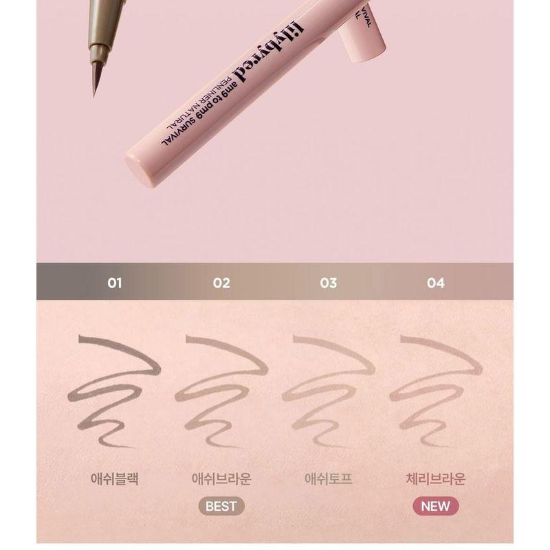 lilybyred - Am9 to Pm9 Survival Penliner Natural - 4 Colors