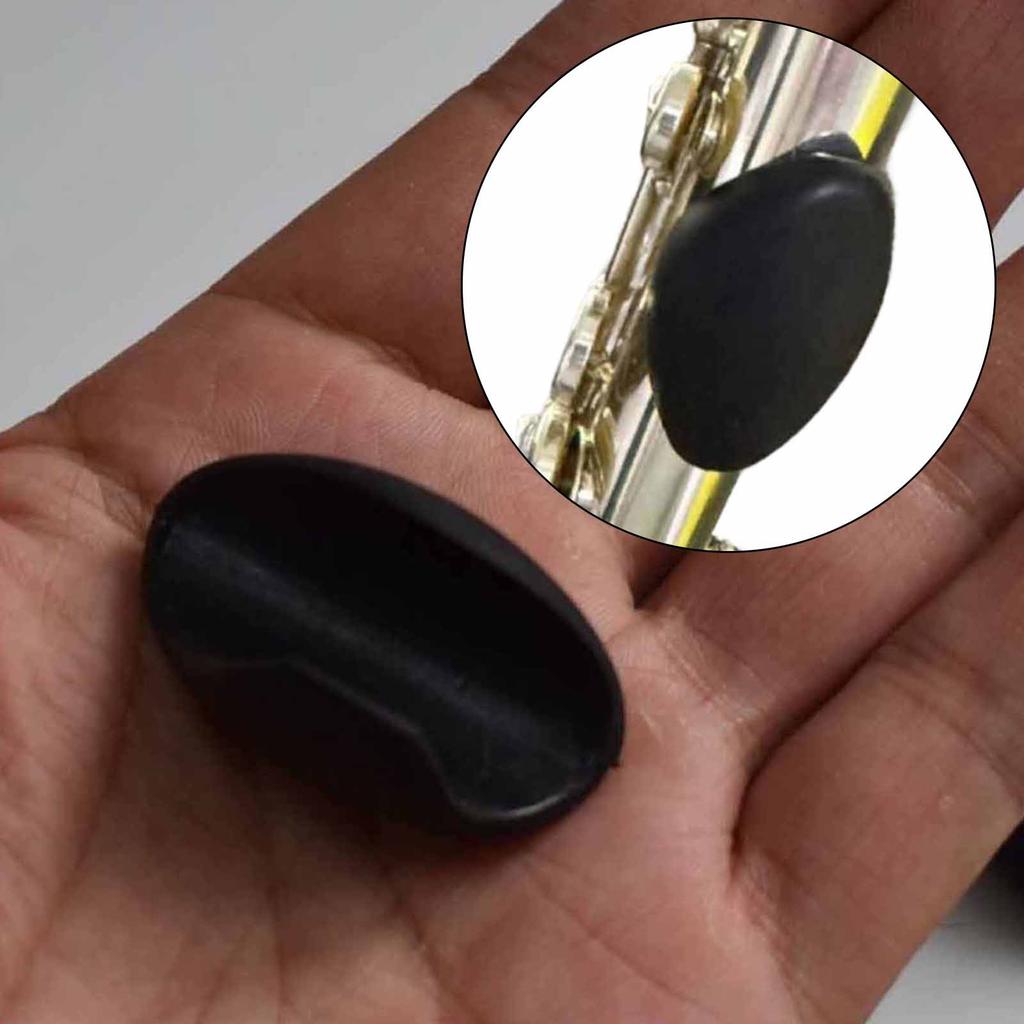Soft Silicone Flute Thumb Rest Cushion Nonslip Beginner's Finger Cover Player Comfortable Cushion for Flute