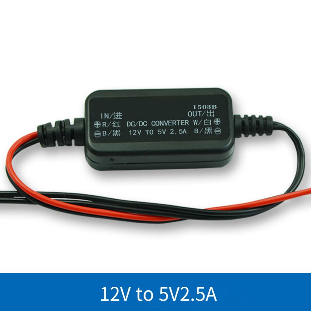 2PCS DC Voltage Reducer Converter 12V To 5V 2.5A Regulator DC-DC Step Down Module Power Converter Transformer Model