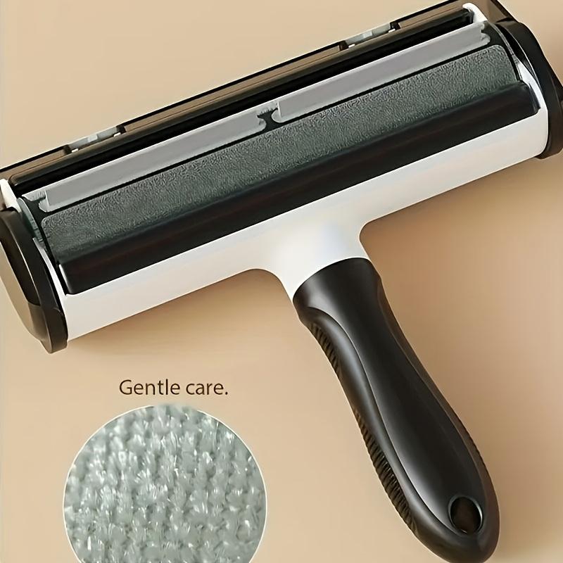 1pc Reusable Pet Hair Remover, Pet Hair Removal Roller Brush - Automatically Collects Fluff, Ideal for Clothes, Furniture,And Carpets -Durable Plastic