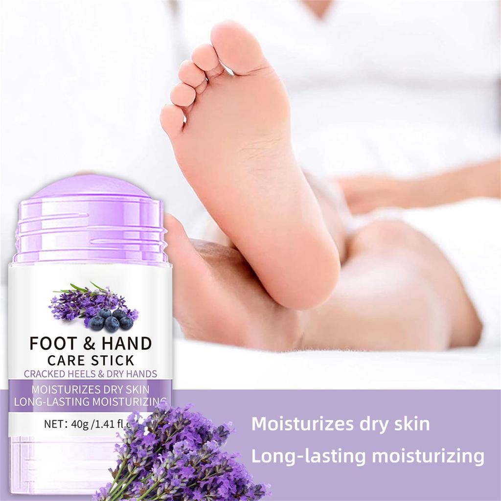 Lavendel Feuchtigkeitsspendende Hand- und Fußcreme Feuchtigkeitsspendende Creme für rissige Fersen Knie Ellbogen Fußcreme Fußpflege