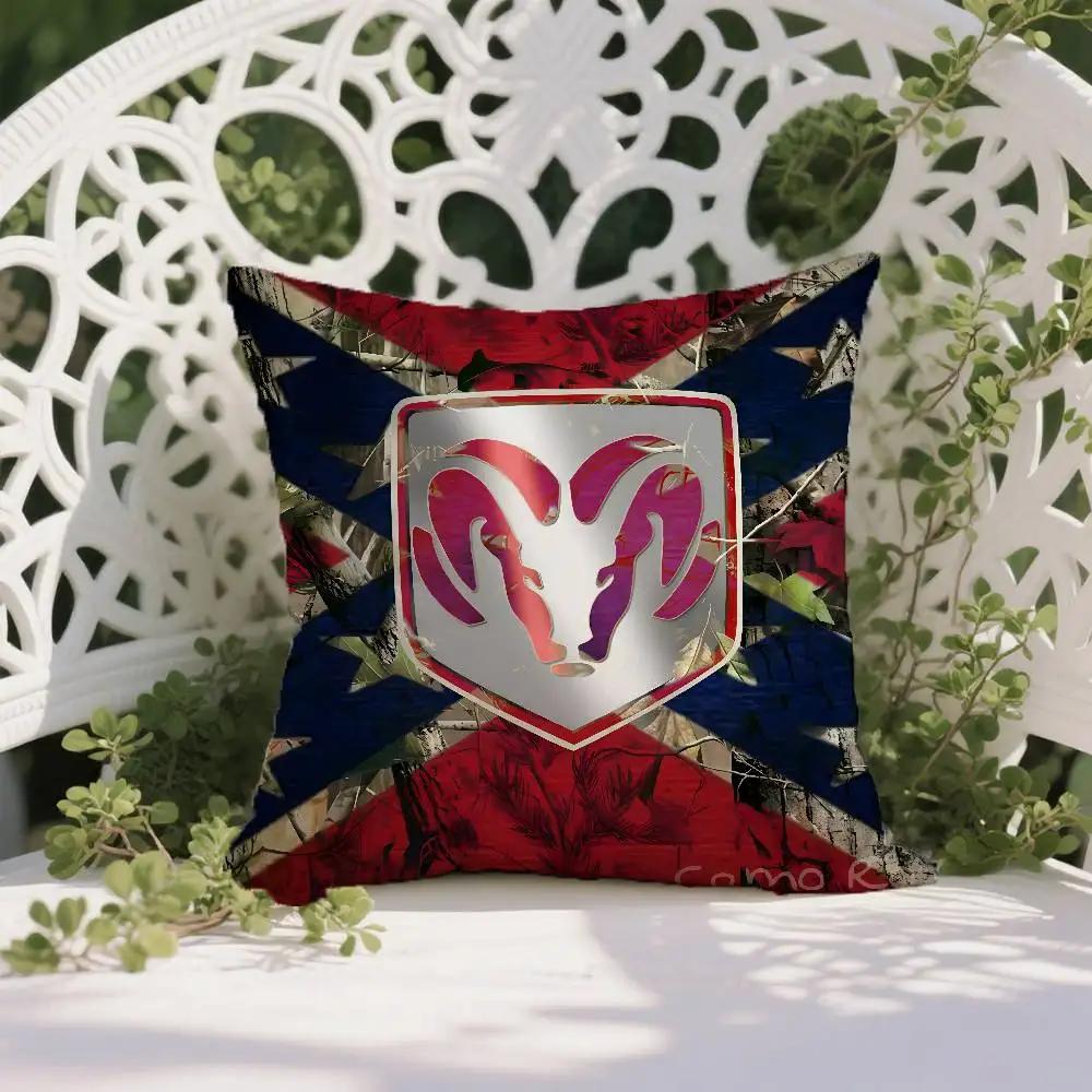 Fashion Design Style D-Dodge-DOGLOVE Pillow Case Anti-dustmite Pillowcase Invisible Zipper Silky Short Plush Sofa Cushion Cover