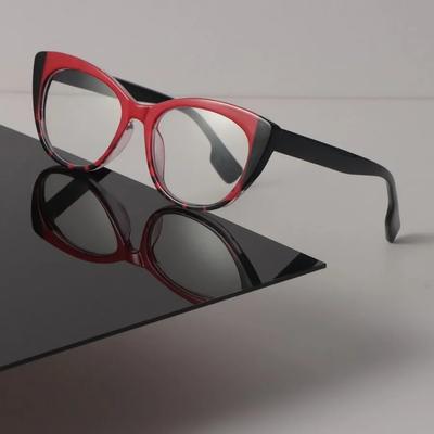 Módní Obroučky Kočičí Oko Brýle Ženy Muži Minimalistické Průhledné Brýle Retro Rám s Čirými Skly Brýle Oculos